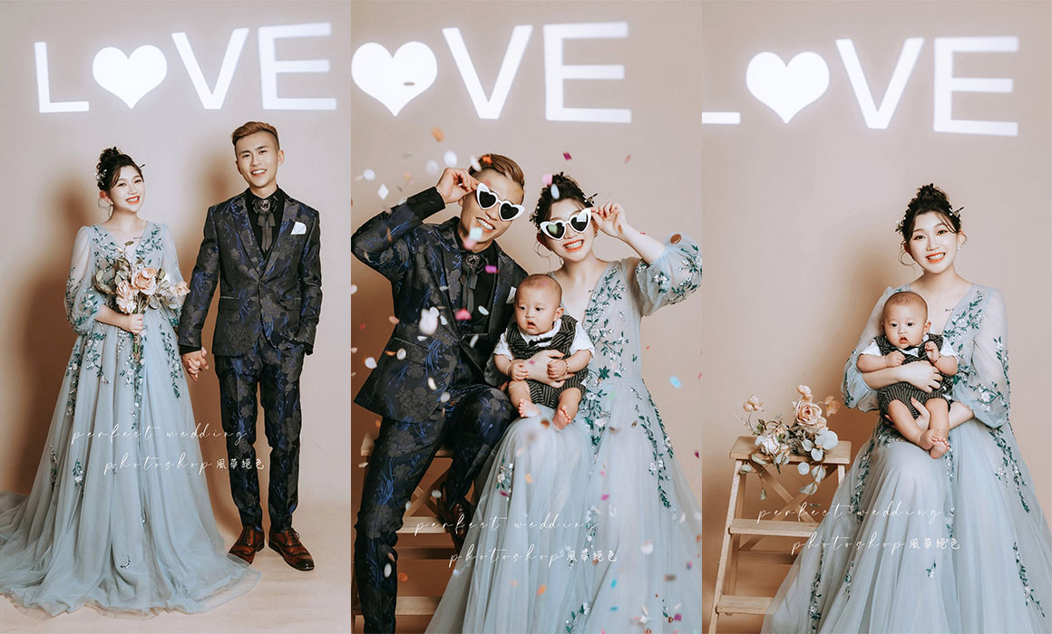 台北風華絕色婚紗攝影 全家福 親子攝影2